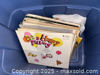 MaxSold Auction: Lot of 15-20 Vintage Children's Vinyl Records - Maple Ridge (British Columbia, Canada) PARTNER MANAGED Estate Sale Online Auction - Blanshard Street (STORAGE)