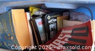 MaxSold Auction: Lot of 20+ Books and Media - Maple Ridge (British Columbia, Canada) PARTNER MANAGED Estate Sale Online Auction - Blanshard Street (STORAGE)