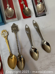 MaxSold Auction: Lot of Approximately 26 Vintage Souvenir/Collector Spoons - Maple Ridge (British Columbia, Canada) PARTNER MANAGED Estate Sale Online Auction - Blanshard Street (STORAGE)