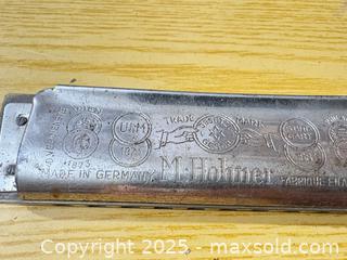 MaxSold Auction: M. Hohner Marine Band 10-Hole Diatonic Harmonica - Maple Ridge (British Columbia, Canada) PARTNER MANAGED Estate Sale Online Auction - Blanshard Street (STORAGE)
