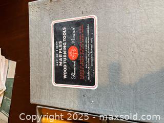 MaxSold Auction: Marples (Shamrock) 8-Piece Wood Turning Chisel/Gouge Set - Maple Ridge (British Columbia, Canada) SELLER MANAGED Estate Sale Online Auction - Blanshard Street (STORAGE)