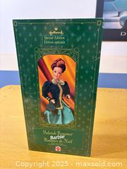 MaxSold Auction: Mattel Yuletide Romance Barbie — Hallmark Special Edition - Maple Ridge (British Columbia, Canada) PARTNER MANAGED Estate Sale Online Auction - Blanshard Street (STORAGE)