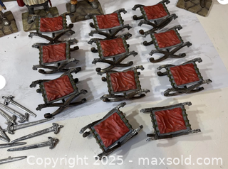 MaxSold Auction: Medieval Knights Figurine Lot with Accessories - Maple Ridge (British Columbia, Canada) PARTNER MANAGED Estate Sale Online Auction - Blanshard Street (STORAGE)