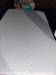 MaxSold Auction: Memory Foam Mattress (Likely Twin/Full) 8–10 in White/Gray - Maple Ridge (British Columbia, Canada) PARTNER MANAGED Estate Sale Online Auction - Blanshard Street (STORAGE)