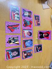 MaxSold Auction: Michael Jackson Promo Collector Trading Cards, Lot of ~12 (1984 MJJ) - Maple Ridge (British Columbia, Canada) PARTNER MANAGED Estate Sale Online Auction - Blanshard Street (STORAGE)