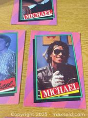 MaxSold Auction: Michael Jackson Promo Collector Trading Cards, Lot of ~12 (1984 MJJ) - Maple Ridge (British Columbia, Canada) PARTNER MANAGED Estate Sale Online Auction - Blanshard Street (STORAGE)