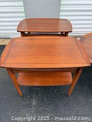 MaxSold Auction: Mid-Century 4-Piece Living Room Table Set — Made in Canada - Maple Ridge (British Columbia, Canada) SELLER MANAGED Estate Sale Online Auction - Blanshard Street (STORAGE)