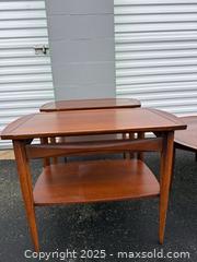 MaxSold Auction: Mid-Century 4-Piece Living Room Table Set — Made in Canada - Maple Ridge (British Columbia, Canada) SELLER MANAGED Estate Sale Online Auction - Blanshard Street (STORAGE)