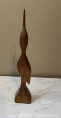 MaxSold Auction: Mid-Century Abstract Carved Wooden Bird Sculpture, 13 in - Maple Ridge (British Columbia, Canada) PARTNER MANAGED Estate Sale Online Auction - Blanshard Street (STORAGE)