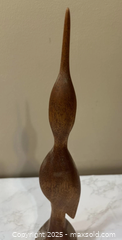 MaxSold Auction: Mid-Century Abstract Carved Wooden Bird Sculpture, 13 in - Maple Ridge (British Columbia, Canada) PARTNER MANAGED Estate Sale Online Auction - Blanshard Street (STORAGE)