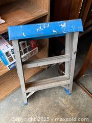 MaxSold Auction: Mighty-Lite 3-Step Aluminum Step Stool (Werner Label Visible) - Maple Ridge (British Columbia, Canada) PARTNER MANAGED Estate Sale Online Auction - Blanshard Street (STORAGE)