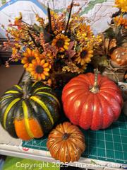 MaxSold Auction: Mixed Fall Autumn Home Decor Lot - Pumpkins, Garland, Owls - Maple Ridge (British Columbia, Canada) PARTNER MANAGED Estate Sale Online Auction - Blanshard Street (STORAGE)