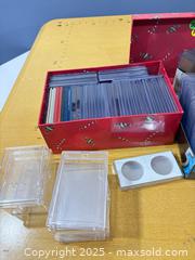 MaxSold Auction: Mixed Lot of 100–200 Standard Cases for Trading Card Protective Holder Sleeves (Clear) - Maple Ridge (British Columbia, Canada) PARTNER MANAGED Estate Sale Online Auction - Blanshard Street (STORAGE)