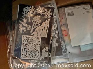MaxSold Auction: Mixed Lot of Craft Stamps &#38; Metal Dies for Cardmaking - Maple Ridge (British Columbia, Canada) SELLER MANAGED Estate Sale Online Auction - Blanshard Street (STORAGE)