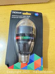 MaxSold Auction: NOMA Kaleidoscope LED Light Bulb E26 Model 151-3540-6 - Maple Ridge (British Columbia, Canada) PARTNER MANAGED Estate Sale Online Auction - Blanshard Street (STORAGE)