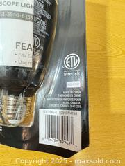 MaxSold Auction: NOMA Kaleidoscope LED Light Bulb E26 Model 151-3540-6 - Maple Ridge (British Columbia, Canada) PARTNER MANAGED Estate Sale Online Auction - Blanshard Street (STORAGE)