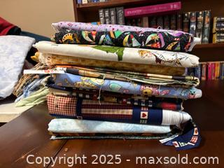 MaxSold Auction: Pre-cut Undyed Quilting Cotton Fabric Pieces (Lot) - Maple Ridge (British Columbia, Canada) PARTNER MANAGED Estate Sale Online Auction - Blanshard Street (STORAGE)