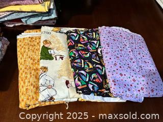 MaxSold Auction: Pre-cut Undyed Quilting Cotton Fabric Pieces (Lot) - Maple Ridge (British Columbia, Canada) PARTNER MANAGED Estate Sale Online Auction - Blanshard Street (STORAGE)
