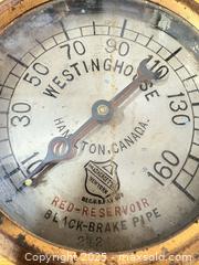MaxSold Auction: Rail/Brake Reservoir Pressure Gauge 0–160 psi, Model 242 - Maple Ridge (British Columbia, Canada) PARTNER MANAGED Estate Sale Online Auction - Blanshard Street (STORAGE)