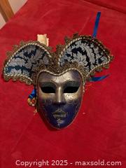 MaxSold Auction: Regalmoda Full-Face Venetian Jester Mask (Made in Venezia) - Maple Ridge (British Columbia, Canada) PARTNER MANAGED Estate Sale Online Auction - Blanshard Street (STORAGE)