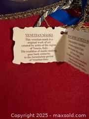 MaxSold Auction: Regalmoda Full-Face Venetian Jester Mask (Made in Venezia) - Maple Ridge (British Columbia, Canada) PARTNER MANAGED Estate Sale Online Auction - Blanshard Street (STORAGE)