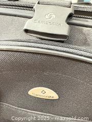 MaxSold Auction: Samsonite Carry-On Rolling Suitcase, Black (20–22") - Maple Ridge (British Columbia, Canada) PARTNER MANAGED Estate Sale Online Auction - Blanshard Street (STORAGE)
