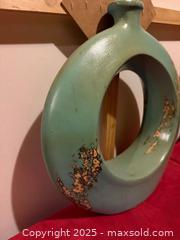 MaxSold Auction: Seafoam Ceramic Ring Sculptural Vase — Mid-Century Style - Maple Ridge (British Columbia, Canada) PARTNER MANAGED Estate Sale Online Auction - Blanshard Street (STORAGE)