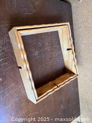 MaxSold Auction: Set of 2 MCM Blonde Wood Knick Knack Shelves Stamped Made in Japan - Maple Ridge (British Columbia, Canada) PARTNER MANAGED Estate Sale Online Auction - Blanshard Street (STORAGE)