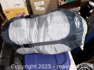 MaxSold Auction: Sleeping Bag in Compression Sack, Approx. 40" x 90" - Maple Ridge (British Columbia, Canada) PARTNER MANAGED Estate Sale Online Auction - Blanshard Street (STORAGE)