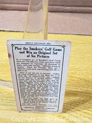 MaxSold Auction: Smokers' Golf Collectible Card — Hole No. 9 "How It Happened" - Maple Ridge (British Columbia, Canada) PARTNER MANAGED Estate Sale Online Auction - Blanshard Street (STORAGE)