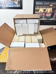 MaxSold Auction: Storage Trading Sports Card Storage Boxes Empty (42 count) - Maple Ridge (British Columbia, Canada) PARTNER MANAGED Estate Sale Online Auction - Blanshard Street (STORAGE)