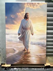 MaxSold Auction: Stretched Canvas Print Jesus Walking on Water - Maple Ridge (British Columbia, Canada) PARTNER MANAGED Estate Sale Online Auction - Blanshard Street (STORAGE)