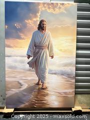 MaxSold Auction: Stretched Canvas Print Jesus Walking on Water - Maple Ridge (British Columbia, Canada) PARTNER MANAGED Estate Sale Online Auction - Blanshard Street (STORAGE)