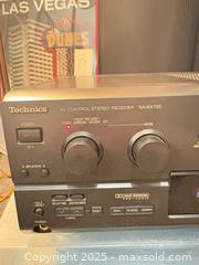 MaxSold Auction: Technics SA-AX730 AV control stereo receiver - Maple Ridge (British Columbia, Canada) PARTNER MANAGED Estate Sale Online Auction - Blanshard Street (STORAGE)