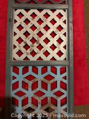 MaxSold Auction: Three-Panel Wooden Decorative Wall Panel / Vent Cover - Maple Ridge (British Columbia, Canada) PARTNER MANAGED Estate Sale Online Auction - Blanshard Street (STORAGE)