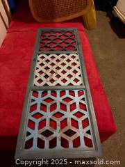 MaxSold Auction: Three-Panel Wooden Decorative Wall Panel / Vent Cover - Maple Ridge (British Columbia, Canada) PARTNER MANAGED Estate Sale Online Auction - Blanshard Street (STORAGE)