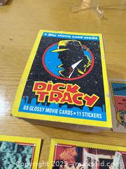 MaxSold Auction: Topps Dick Tracy — A Topps Movie Card Series Lot (Loose Cards) - Maple Ridge (British Columbia, Canada) PARTNER MANAGED Estate Sale Online Auction - Blanshard Street (STORAGE)