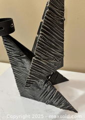 MaxSold Auction: Two-Arm Tabletop Candelabra, Brutalist Matte Black Metal MCM - Maple Ridge (British Columbia, Canada) PARTNER MANAGED Estate Sale Online Auction - Blanshard Street (STORAGE)