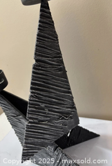 MaxSold Auction: Two-Arm Tabletop Candelabra, Brutalist Matte Black Metal MCM - Maple Ridge (British Columbia, Canada) PARTNER MANAGED Estate Sale Online Auction - Blanshard Street (STORAGE)