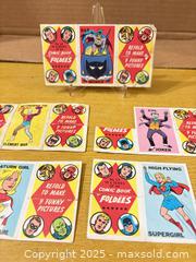 MaxSold Auction: Vintage Foldees Comic Book Fold-Out Novelty Cards Lot (1950s–60s) Batman Joker etc. - Maple Ridge (British Columbia, Canada) PARTNER MANAGED Estate Sale Online Auction - Blanshard Street (STORAGE)
