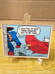 MaxSold Auction: Vintage Marvel Captain America & Spider-Man Trading Card (1966) - Maple Ridge (British Columbia, Canada) PARTNER MANAGED Estate Sale Online Auction - Blanshard Street (STORAGE)