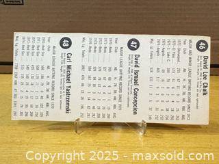 MaxSold Auction: Vintage Uncut Card Strip (3 Cards) — Likely Topps, 1974 Era - Maple Ridge (British Columbia, Canada) PARTNER MANAGED Estate Sale Online Auction - Blanshard Street (STORAGE)