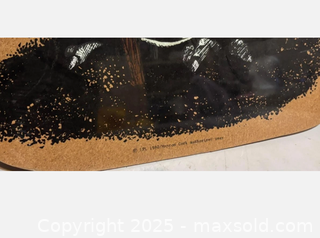 MaxSold Auction: Yoda Star Wars Cork Wall Plaque (© LFL 1980) - Maple Ridge (British Columbia, Canada) PARTNER MANAGED Estate Sale Online Auction - Blanshard Street (STORAGE)