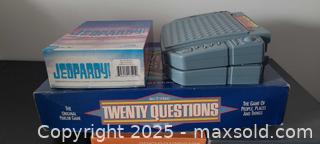 MaxSold Auction: Twenty Questions, Jeopardy, Battleship Board Game Lot - Toronto (Ontario, Canada) SELLER MANAGED Downsizing Online Auction - Wilson Avenue (CONDO)