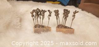 MaxSold Auction: 2 Avon silver mice cheese spikes - North Cowichan(Crofton) (British Columbia, Canada) SELLER MANAGED Downsizing Online Auction - Musgrave Street
