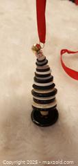 MaxSold Auction: 2 Homemade Black & white tree ornament  - North Cowichan(Crofton) (British Columbia, Canada) SELLER MANAGED Downsizing Online Auction - Musgrave Street