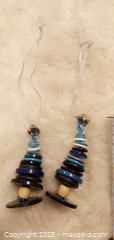 MaxSold Auction: 2 Homemade blue button tree ornament  - North Cowichan(Crofton) (British Columbia, Canada) SELLER MANAGED Downsizing Online Auction - Musgrave Street