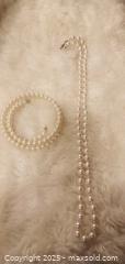 MaxSold Auction: 2 Pearl necklace  - North Cowichan(Crofton) (British Columbia, Canada) SELLER MANAGED Downsizing Online Auction - Musgrave Street