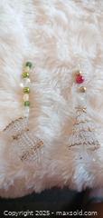 MaxSold Auction: 3 Glass Christmas ornament w/beads - North Cowichan(Crofton) (British Columbia, Canada) SELLER MANAGED Downsizing Online Auction - Musgrave Street