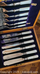 MaxSold Auction: Antique Silver-Plated Fish Set - Newmarket (Ontario, Canada) SELLER MANAGED Downsizing Online Auction - Amberlee Court